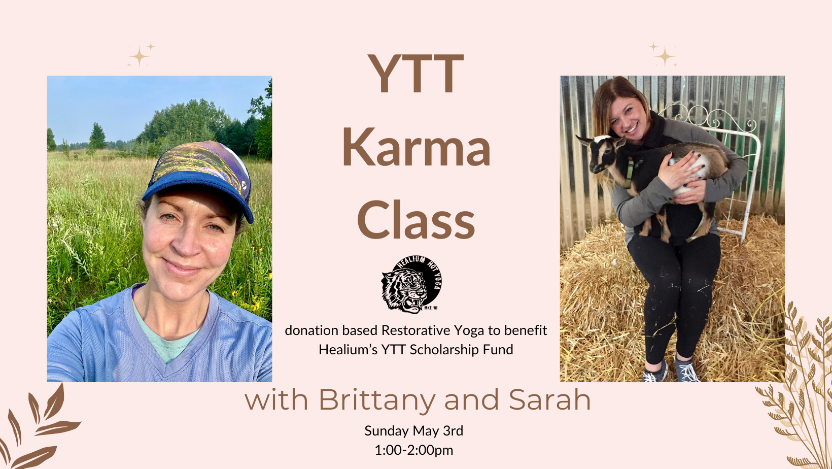YTT Karma Class w/Brittany and Sarah