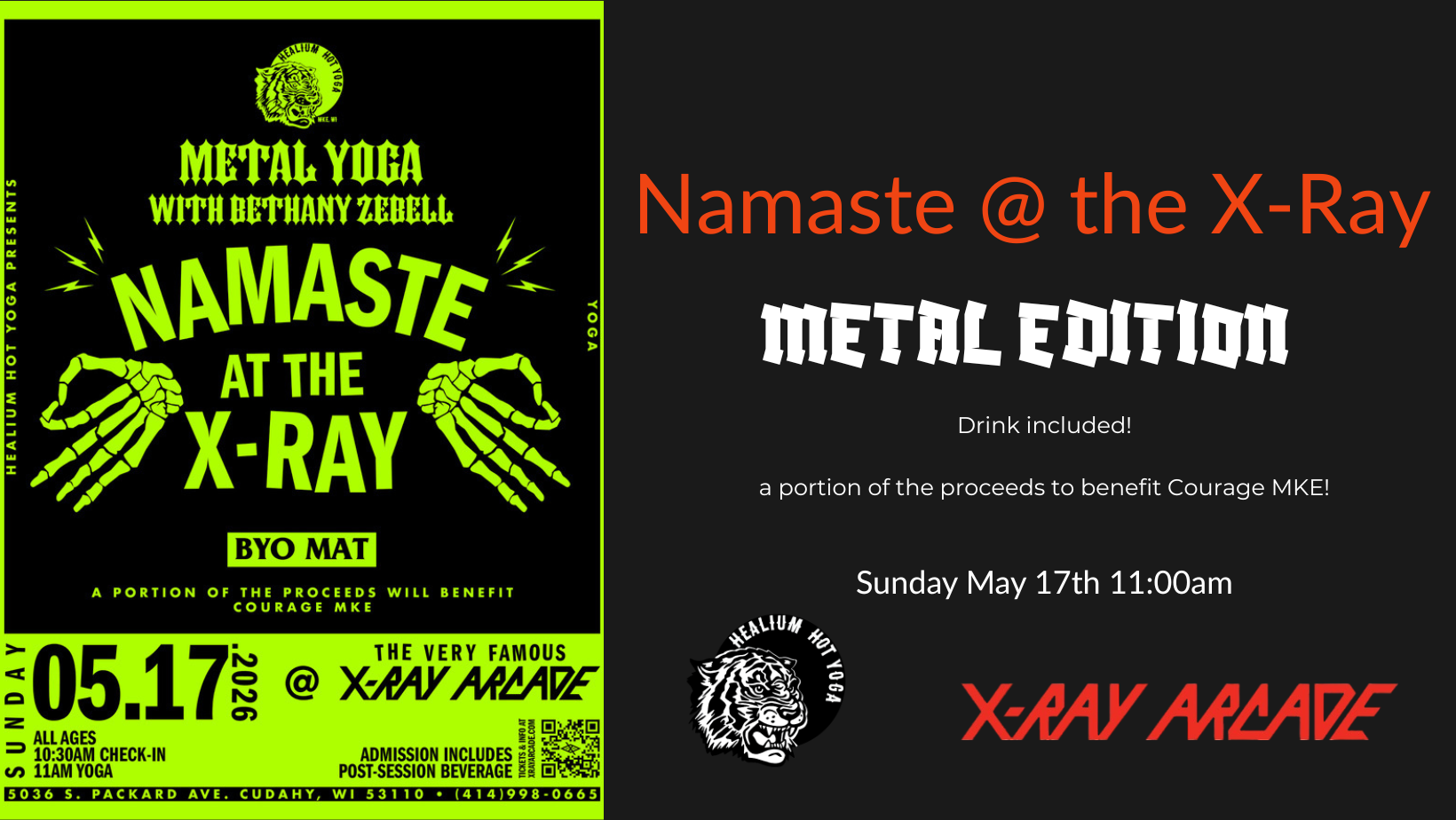 Namaste @ The X-Ray: Metal Edition