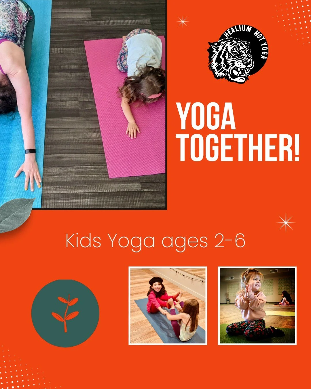 🌱 Kids + Caregiver Yoga 🌱

Move, play, and connect together! Join Holly from Cultivate Yoga MKE for a joyful yoga class created for children ages 2&ndash;6 and their parents or caregivers.

📍 Healium Hot Yoga &mdash; Bay View
🗓 Sunday, April 26
⏰