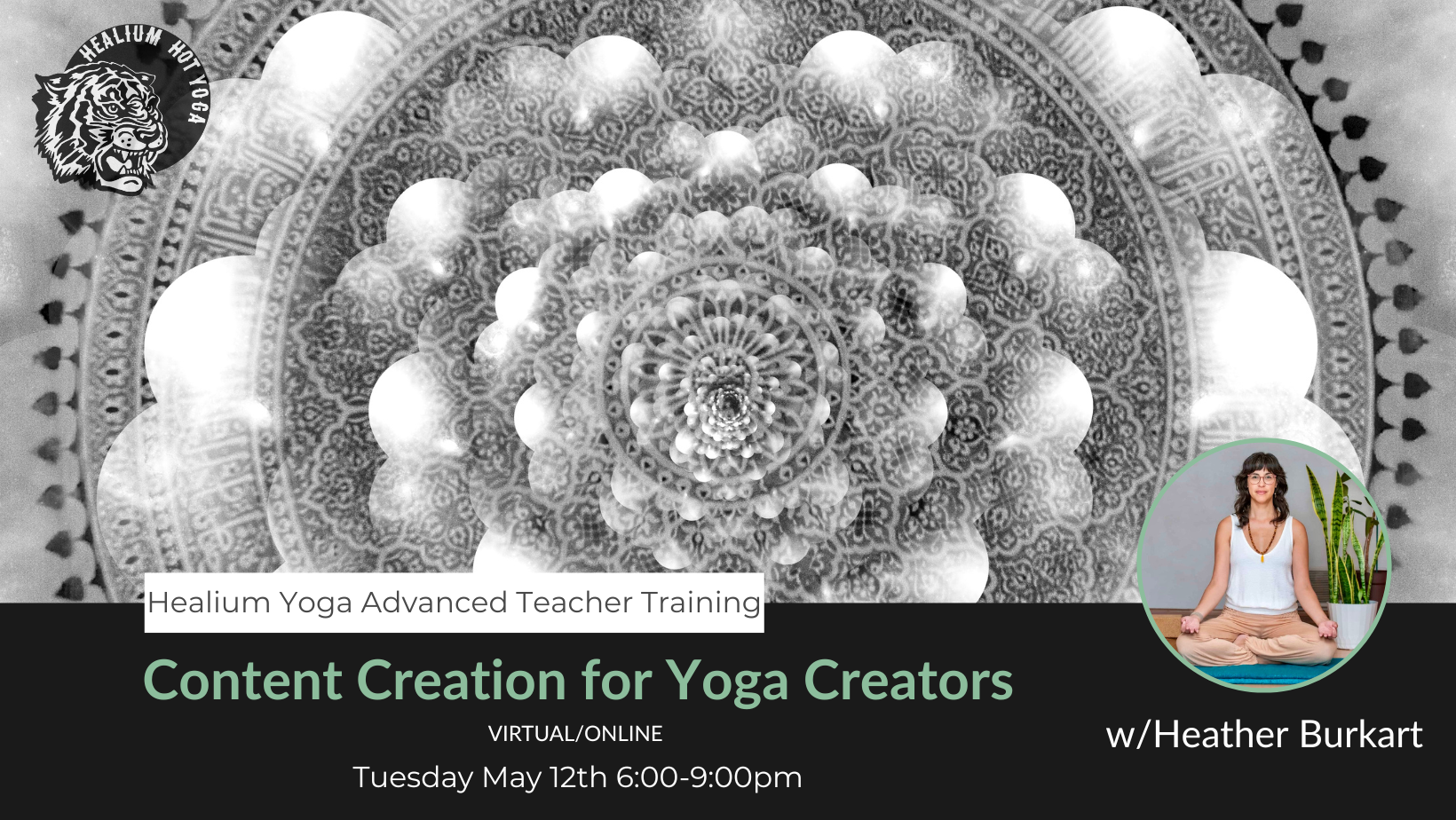 Content Creation for Yoga Creators (ONLINE) w/Heather 