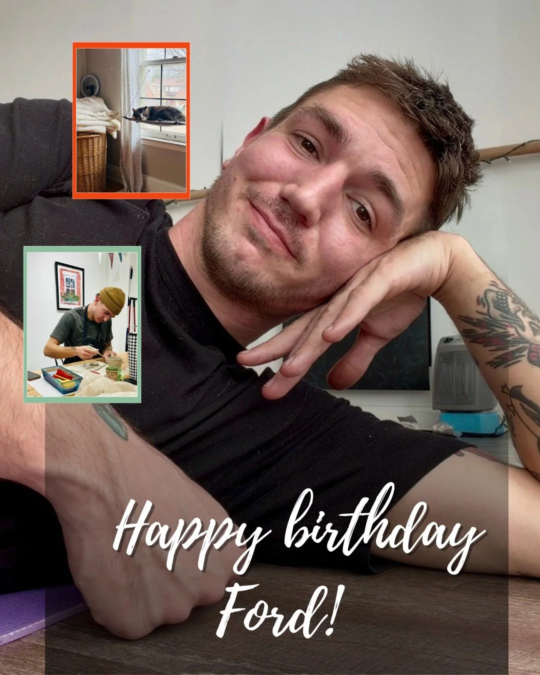 🎉Happy Birthday Ford!🎉

Please join us in wishing Ford a very happy birthday today!

Besides teaching and practicing yoga, Ford has been taking pottery classes, hanging out with his  cats and drinking coffee ☕️

You can join Ford at Healium Hot Yog