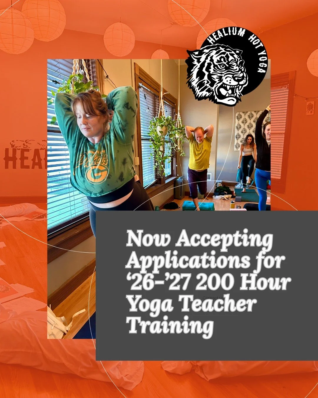 Ready to deepen your practice or step into teaching? ✨

Healium Yoga&rsquo;s 200 Hour Teacher Training is back, and applications for the 2026&ndash;27 session are officially open.

Our hands-on, in-depth program is designed to support your growth bot