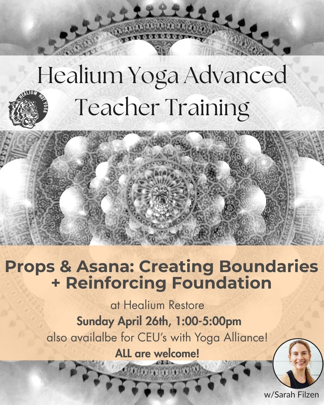 Props &amp; Asana: Creating Boundaries + Reinforcing Foundation
Sunday at Restore

Join Sarah Filzen, eRYT 500, on Sunday April 26th from 1:00-5:00pm at Healium Restore for Props and Asana: Creating Boundaries and Reinforcing Foundation.

This worksh