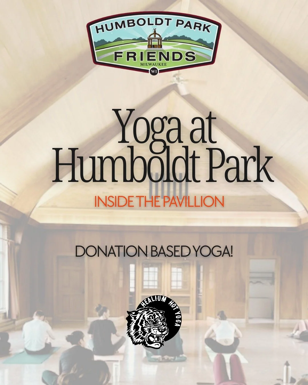 🌿 Yoga at Humboldt Park Pavilion w/ Molly 🌿

Join Molly for a non-heated, all-levels vinyasa flow, THIS THURSDAY, that will move your whole body and get you feeling good ✨

📍 Humboldt Park Pavilion | 3000 S Howell Ave
💫 Donation-based (benefittin