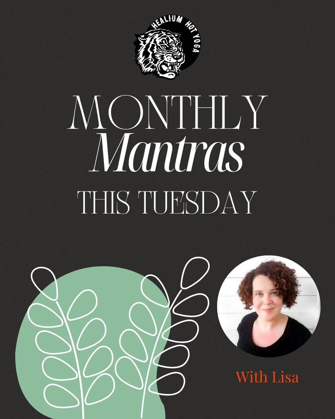 Join Lisa THIS Tuesday from 6:30-7:30pm at Healium Bay View&rsquo;s Cozy Studio for Monthly Mantras ✨

Move, breathe, and connect through mantra, meditation, and slow flow asana while learning the meaning and origins behind a new mantra for your pers
