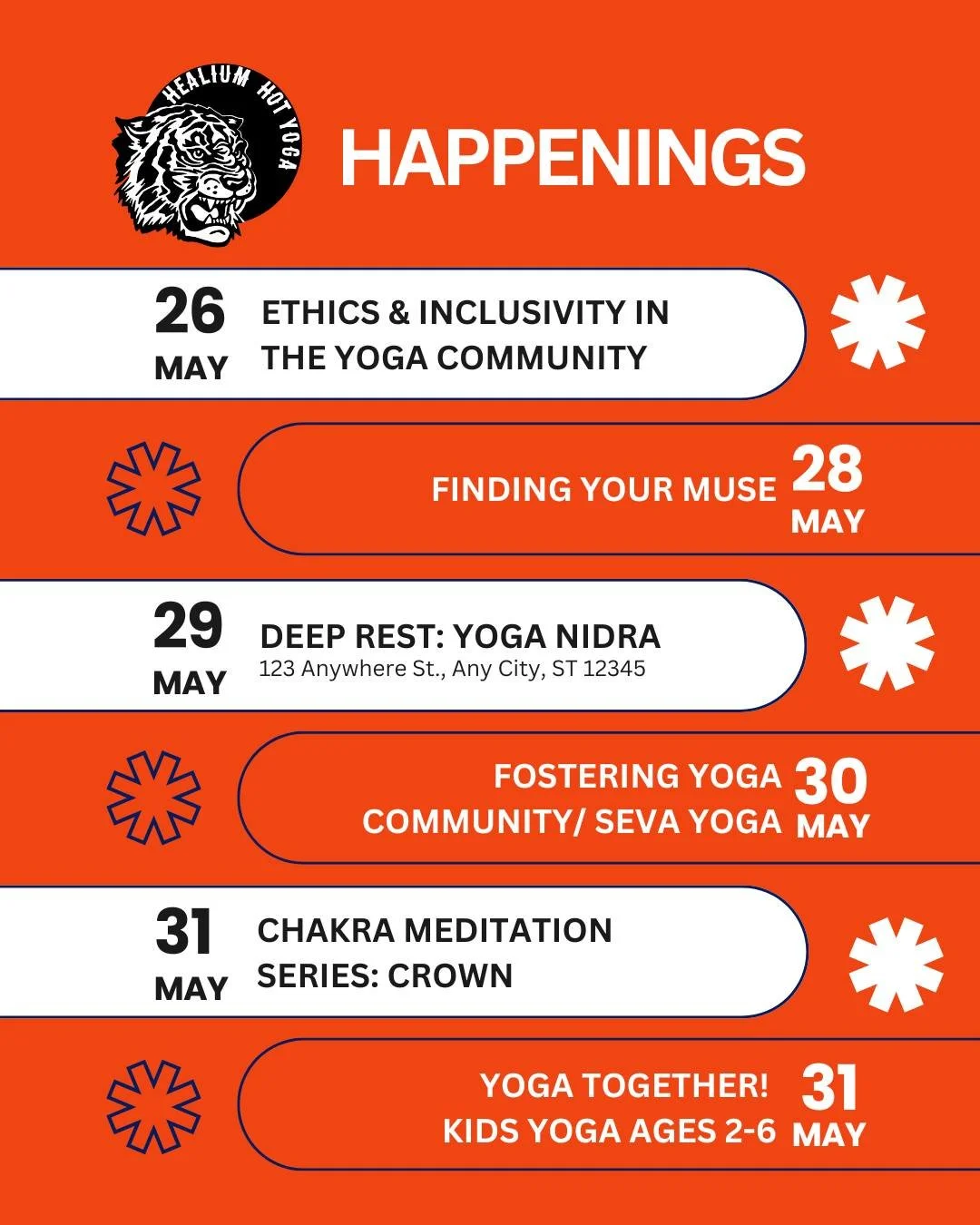 What&rsquo;s happening at Healium THIS WEEK✨

Keep the energy rolling with opportunities to move, learn, sweat, and connect-from meditation and yoga Nidra to immersive 300 Hour YTT offerings and classes designed to deepen your practice on and off the