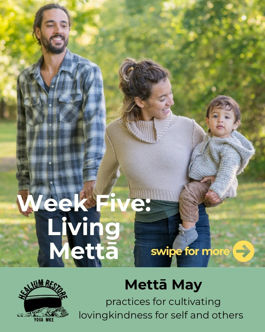 Mettā in May: week five! Our final week of mettā practice tips and suggestions. This week is all about keeping your practice going. Thanks for being with us!