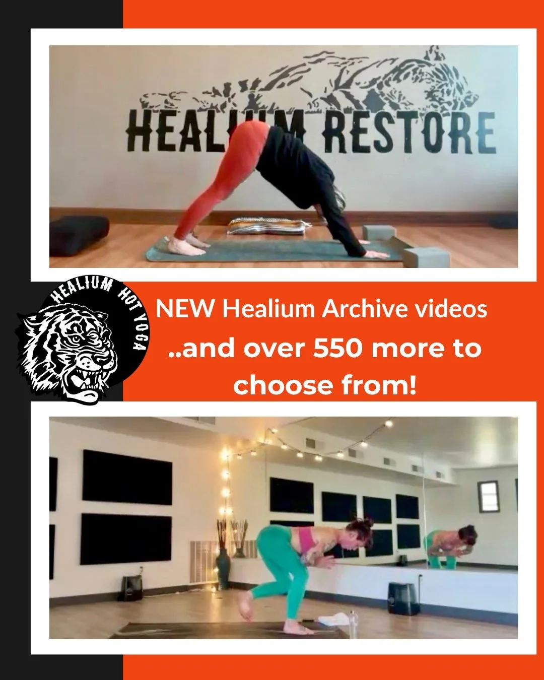 📹NEW Healium Archive videos📹

We&rsquo;ve just added new videos to Healium&rsquo;s Online Archive - 550+ videos and counting!

Join Becky for a 50 minute gentle practice that includes yoga asana, meditation and breath work, and Robyn for a 50 minut