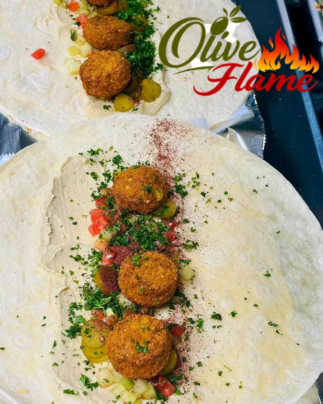 Olive Flame Mediterranean Grill

This week we are happy to feature Olive Flame Mediterranean Grill who opened this past February. Located at 1119 S. 108th Street in West Allis, Olive Flame-Mediterranean Grill is a family-owned restaurant offering a m