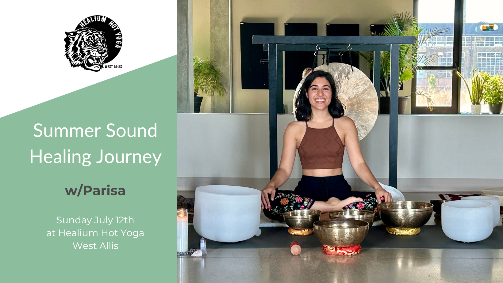 Summer Sound Healing Journey w/ Parisa&nbsp; 