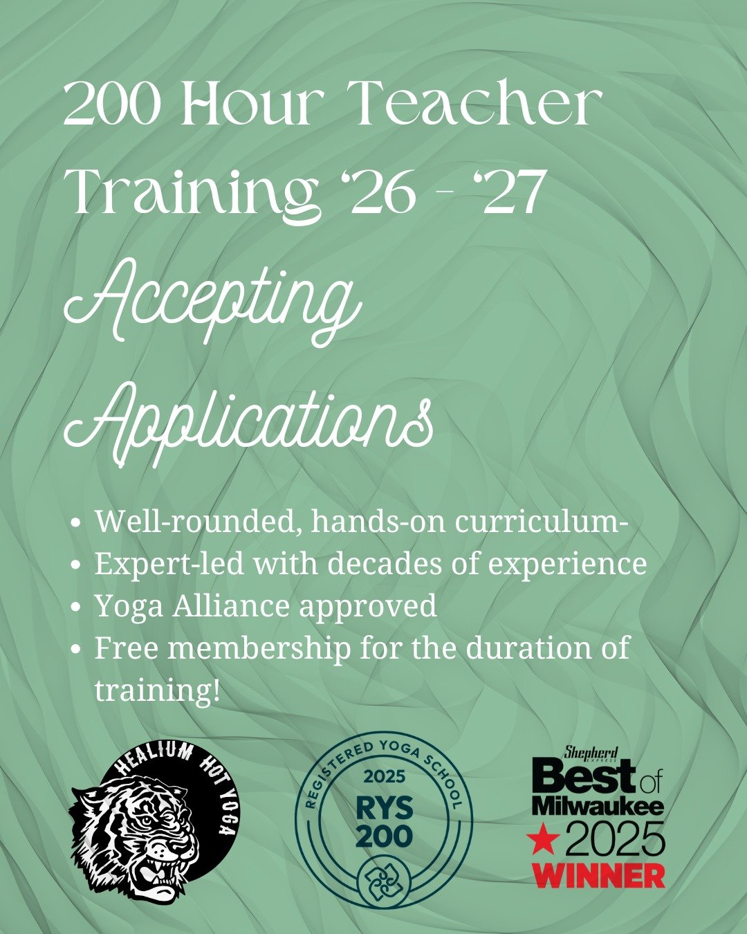 Ready to deepen your practice and discover your voice as a teacher?

Healium Hot Yoga&rsquo;s 200-Hour Teacher Training is more than a certification&mdash;it&rsquo;s a journey of self-discovery, growth, and transformation. Whether you dream of teachi