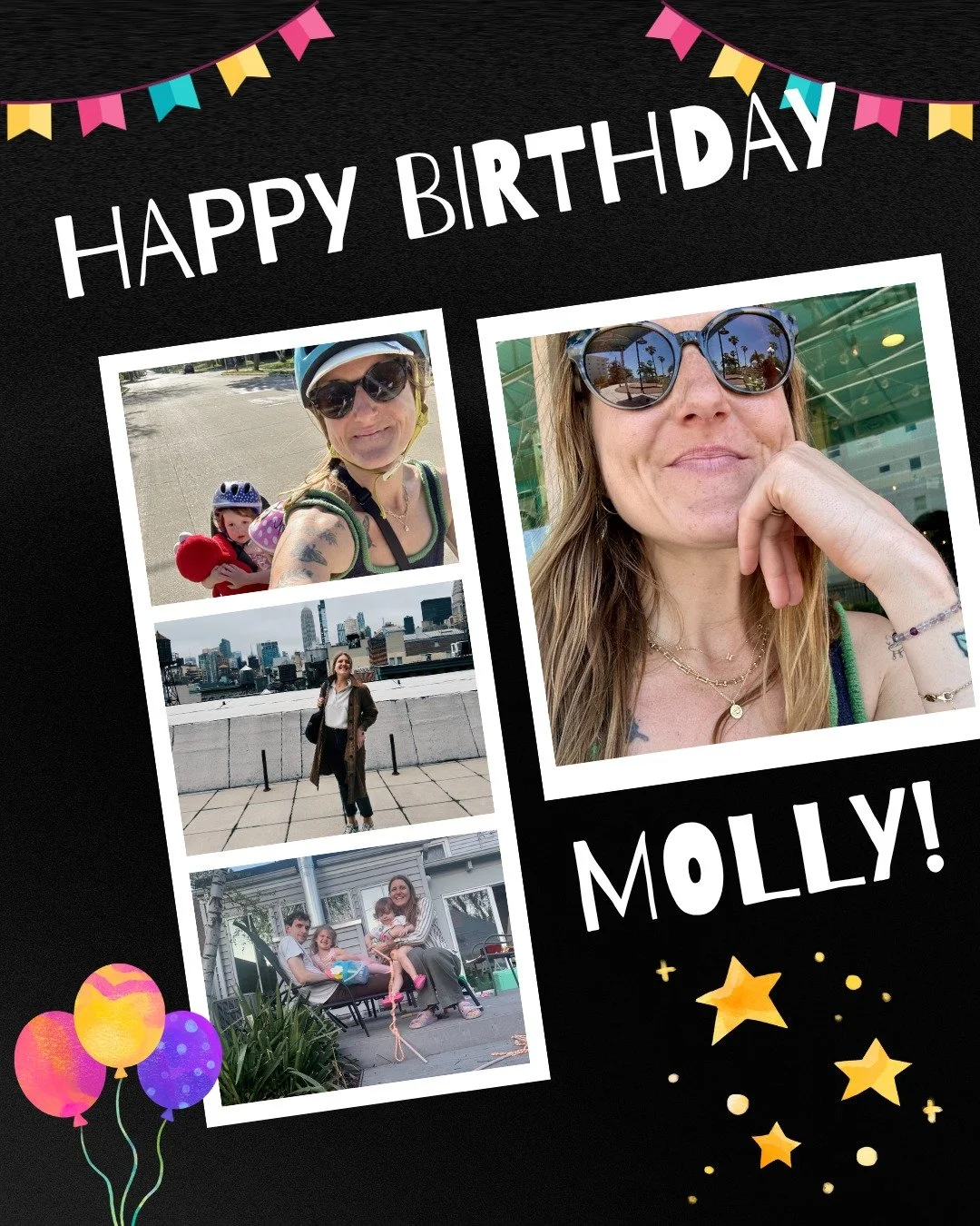 🎉Happy Birthday Molly!🎉

Please join us in wishing Molly a very happy birthday today!

&ldquo;What have I been up to!? As much as humanly possible while I&rsquo;m on this precious earth! Mostly I&rsquo;m spending time in the sun and taking care of 