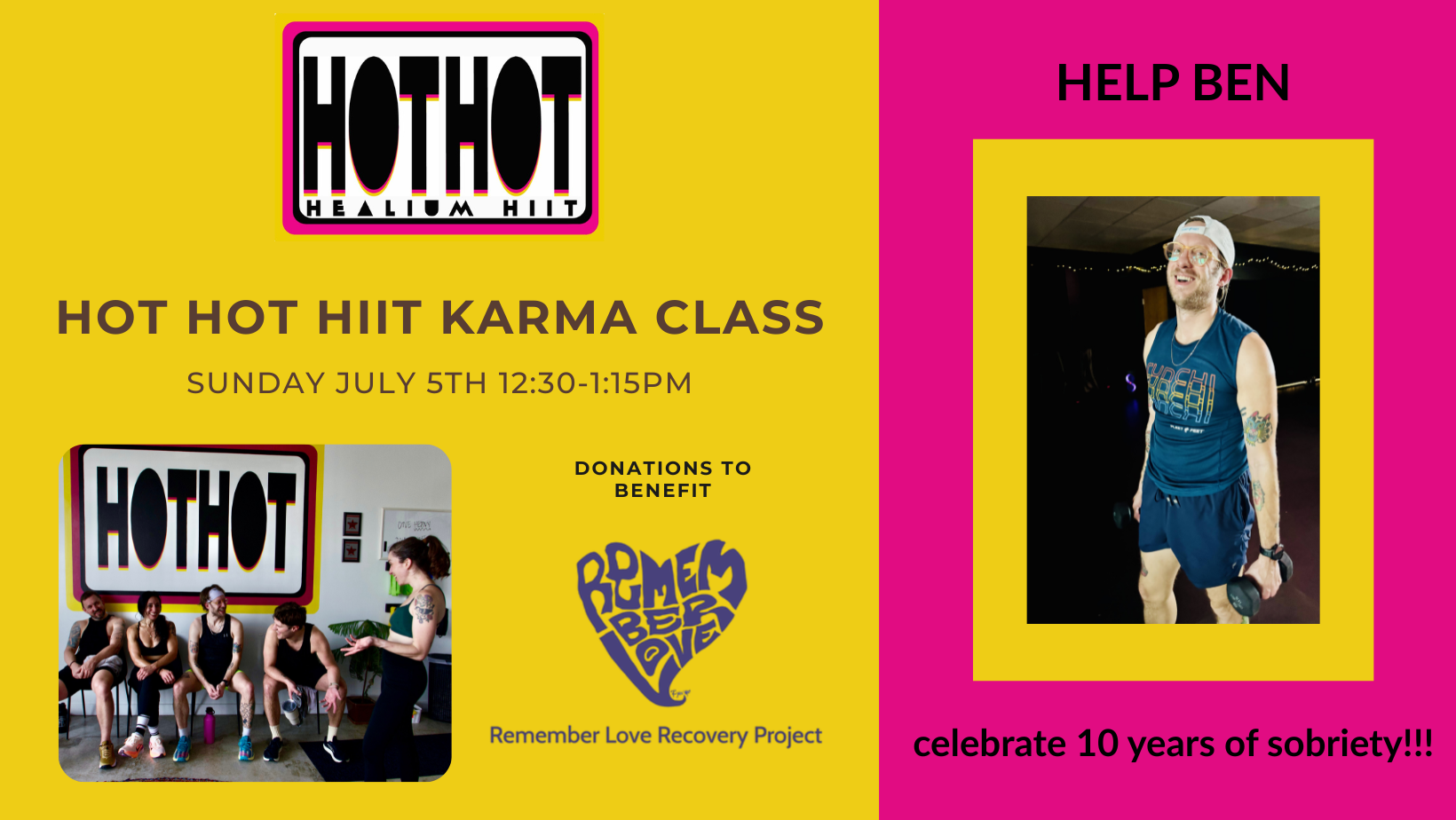 HIIT Karma Class: "Macadelic" HIIT w/Ben
