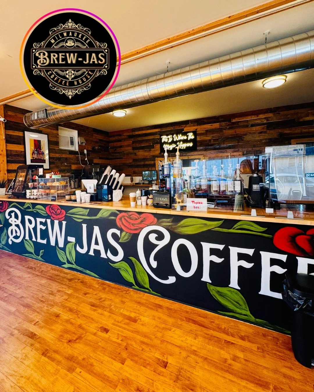 Brew Jas

This week we&rsquo;re featuring our new Bay View neighbors, Brew Jas! They just opened their second location at 2721 S. Howell Avenue in Bay View in May (their original cafe is on 13th). Locally owned, Brew Jas has a cozy atmosphere with cr