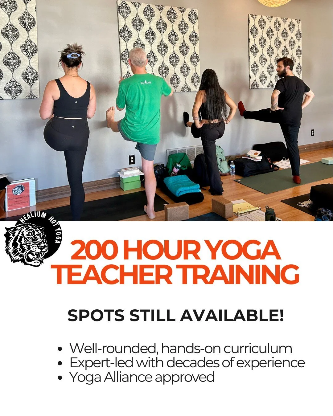 For students who are curious or for aspiring yoga teachers, Healium's 200 Hour Yoga Teacher Training is a great place to start! The 2026-2027 cohort still has spots available! ✨🙏

Find more info at www.healiumhotyoga.com.

 #HealiumHotYoga #healiumr
