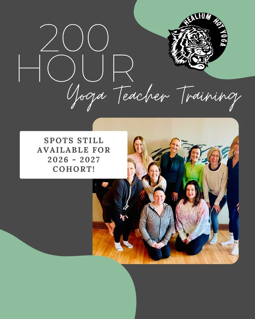 There are still spots available for Healium's 2026&ndash;2027 200-Hour Yoga Teacher Training! ✨

Whether you're dreaming of teaching or simply looking to deepen your practice, this training is an opportunity to grow, learn, and connect with an incred