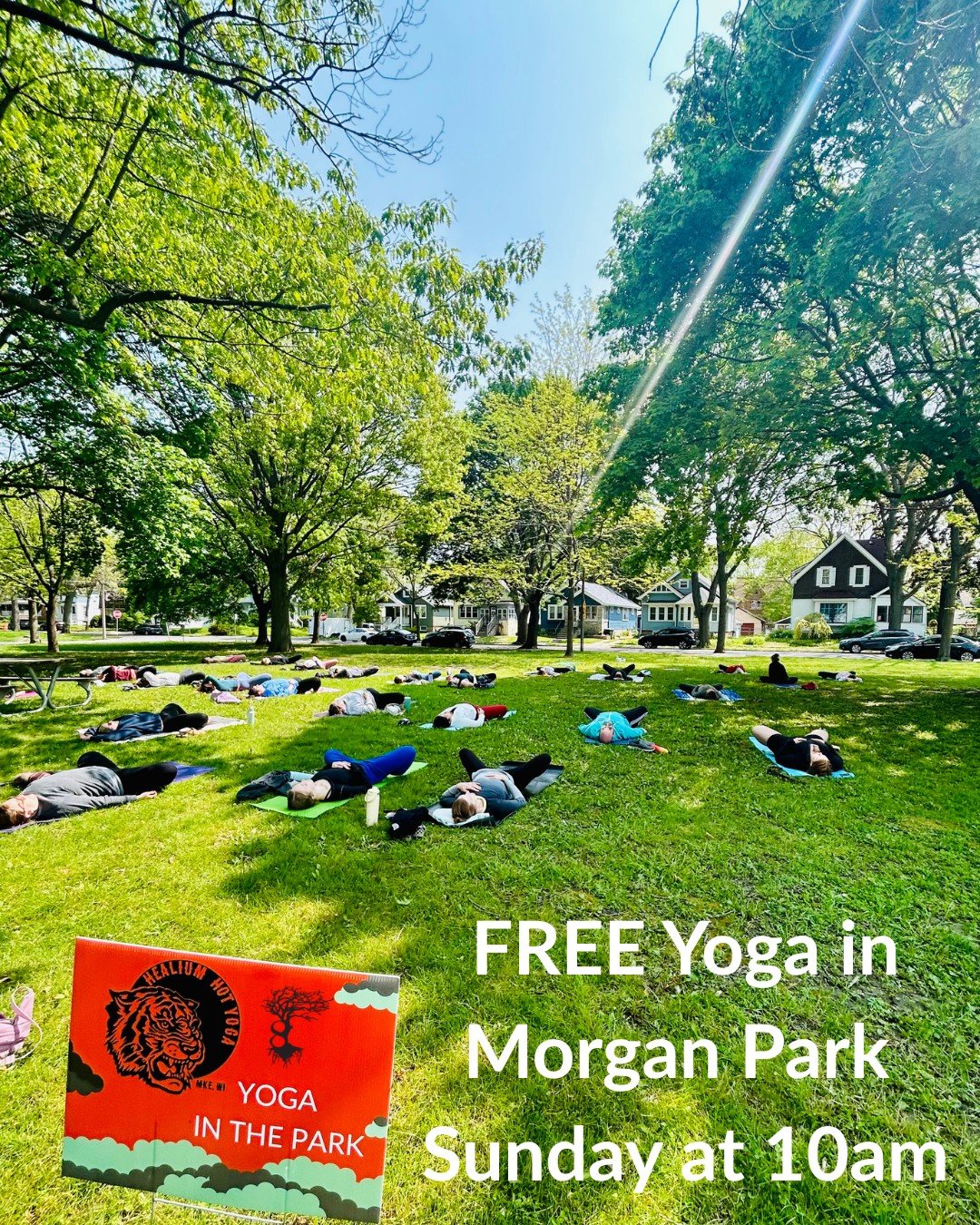 Free Yoga in Morgan Park
Sunday mornings 

Stretch out in the sun&hellip;or the shade! 
Join Healium in partnership with 8 Branches Chinese Medicine and Milwaukee County Parks for FREE yoga in Morgan Park! Sunday at 10:00am - bring your own mat and w