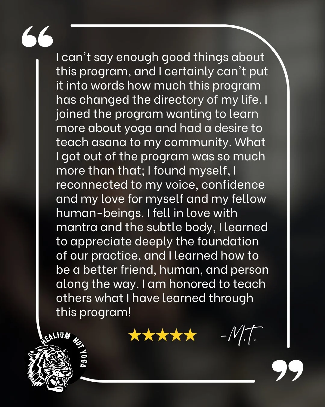 The proof is in the pudding 🍮 Healium's Yoga Teacher Training is awesome! 

Join now, spots still available for 2026 - 2027 cohort. Deadline to apply is September 1st. 🖤🐥🙏

 #healiumeverywhere #healiumytt #YogaTeacher #BestofMilwaukee2025 #YogaCo