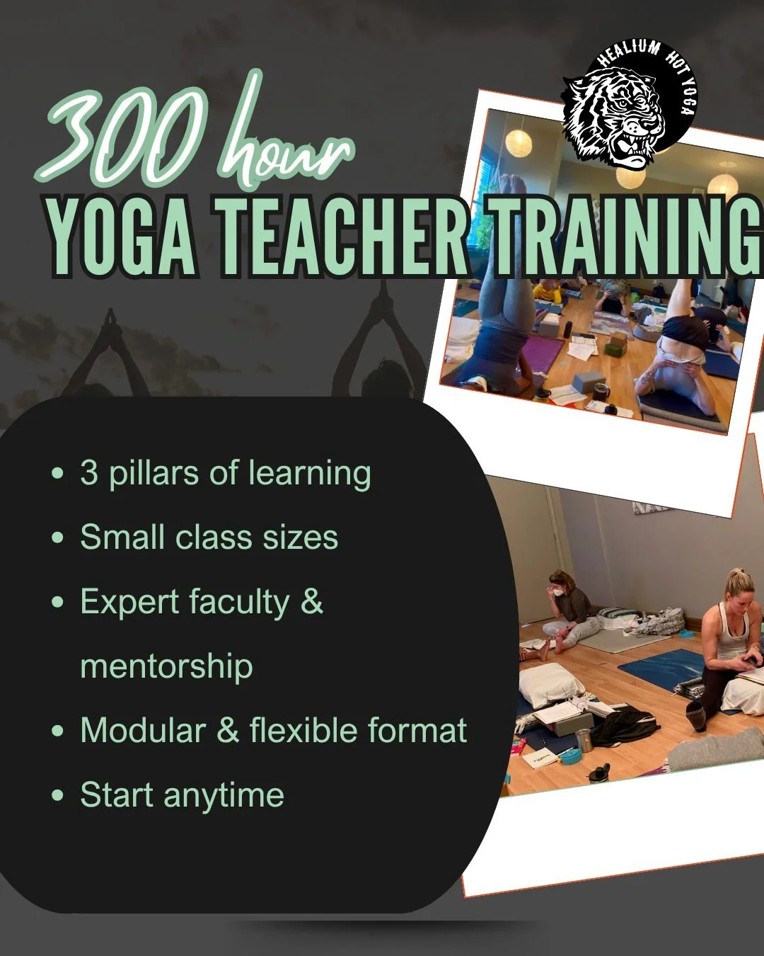 300 Hour Yoga Teacher Training Modules resume soon... as in SEPTEMBER! 

Check out what modules are coming up, you can get credit towards your 300 hour training OR if you're just interested in a given topic, you can join too 😁

Learn more at www.hea
