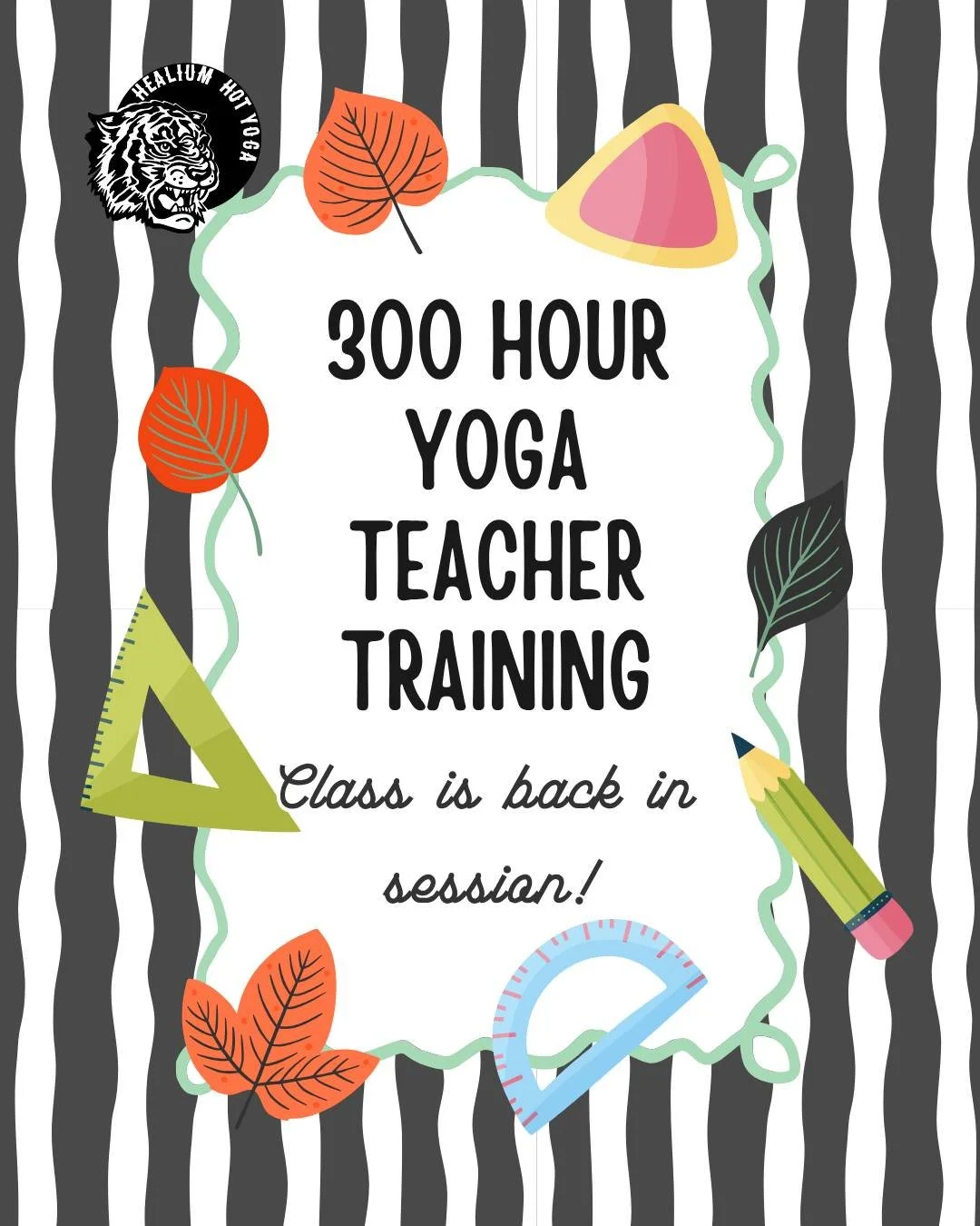 Back-to-(300 Hour Yoga Teacher Training)-School! 

Modules resume this month. These modules are open to all including yoga teachers and yoga students who want to go deeper.

Don't wait, sign up for these modules before EARLY BIRD PRICING ENDS:
✨9/13 