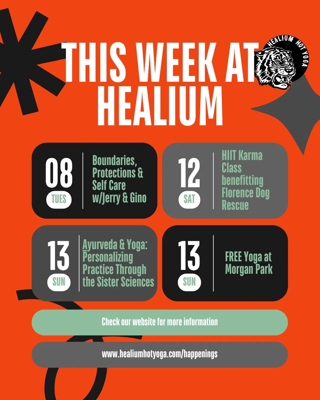 Here is what's happening this week in Healium's world! 🌎🧘&zwj;♀️

Check out more info at www.healiumhotyoga.com/happenings. 

See you on the mat! 

 #yogacommunity #healiumeverywhere #MilwaukeeYoga #healiumhotyoga #BestofMilwaukee2025