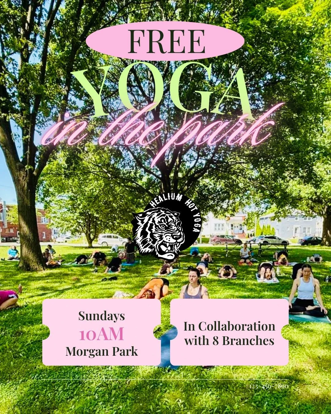 Only a few Sundays left this year to join us for FREE Yoga in the Park! 

#yogacommunity #healiumeverywhere #healiumhotyoga #8brancheschinesemedicine