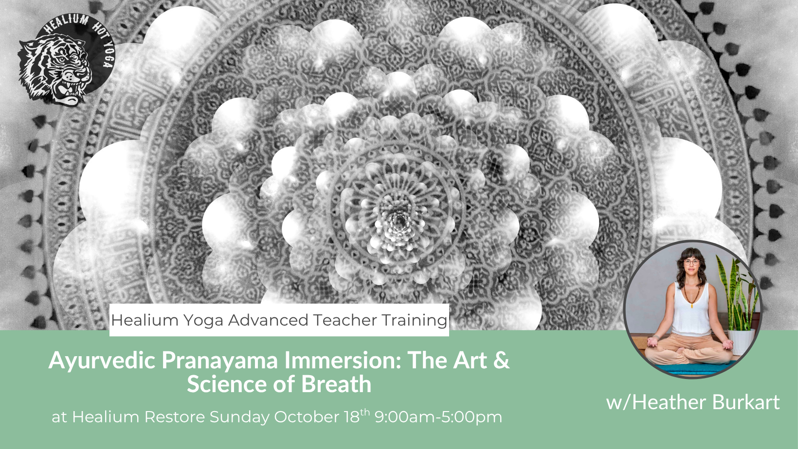 Ayurvedic Pranayama Immersion: The Art &amp; Science of Breath w/Heather