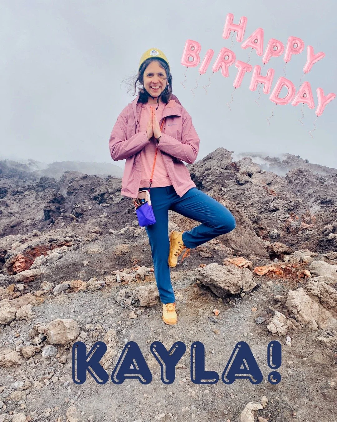 🎉Happy Birthday Kayla!🎉

Please join us in wishing Kayla a very happy birthday today!

&ldquo;Another year around the sun has brought plenty of activity and adventure to behold! From climbing an active volcano (shoutout Mt Etna!) to exploring the b