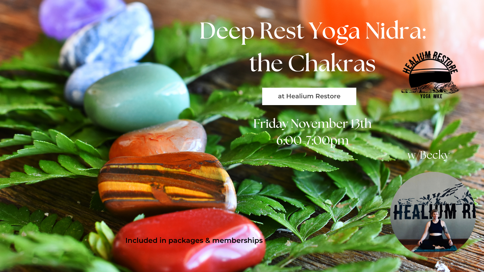 Deep Rest: Yoga Nidra w/ Becky (November) 