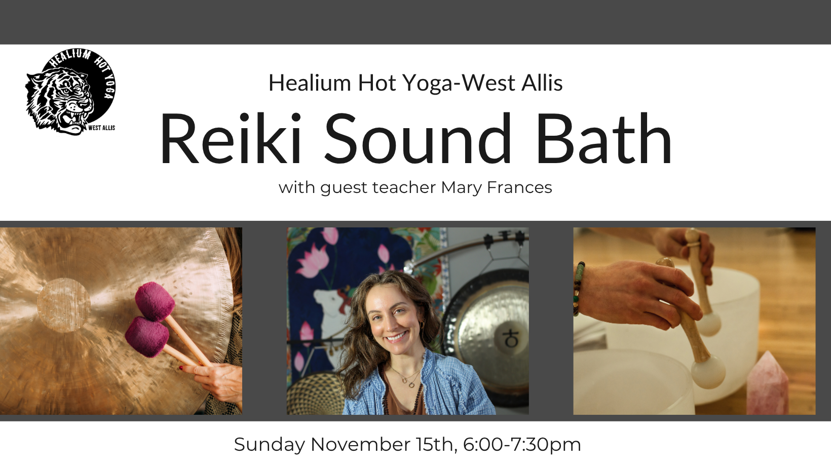 Reiki Sound Bath w/Mary Frances 