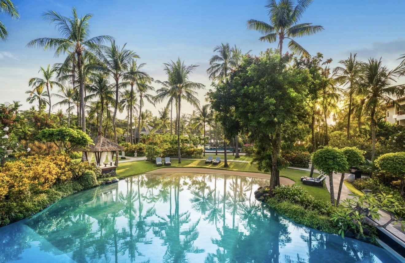 where to use your marriott 50k free night award asia  the laguna bali