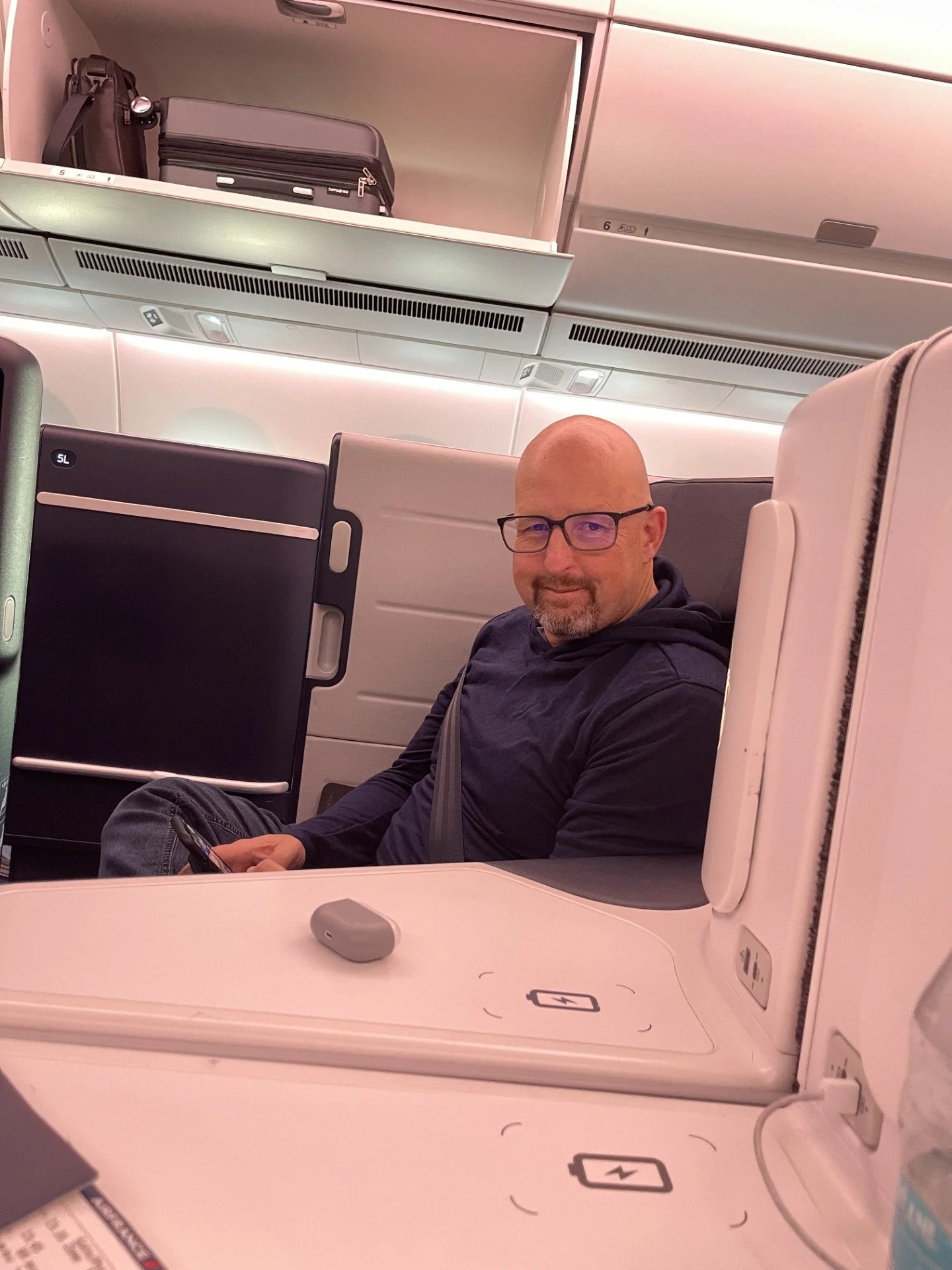 how to book air france business class with chase points