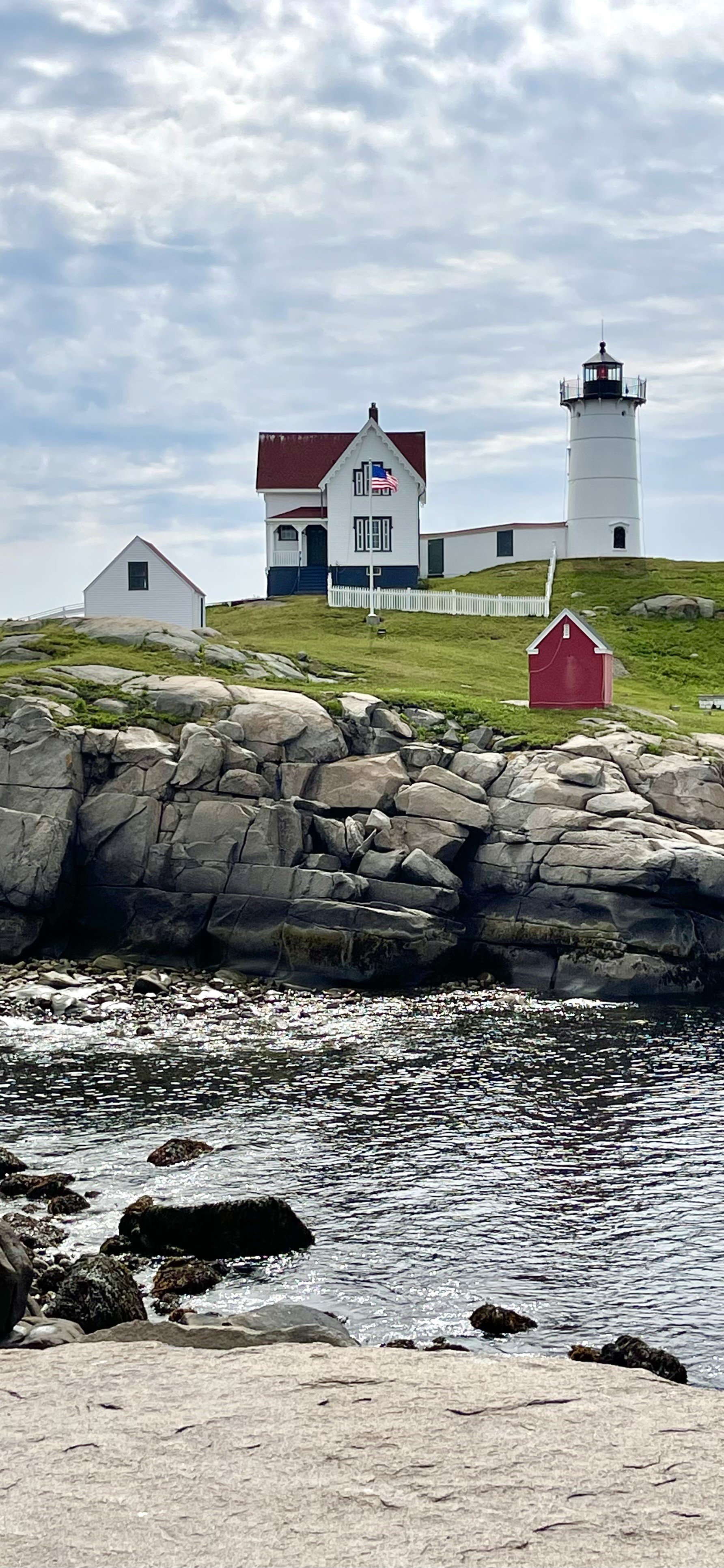 nubble light house maine road trip