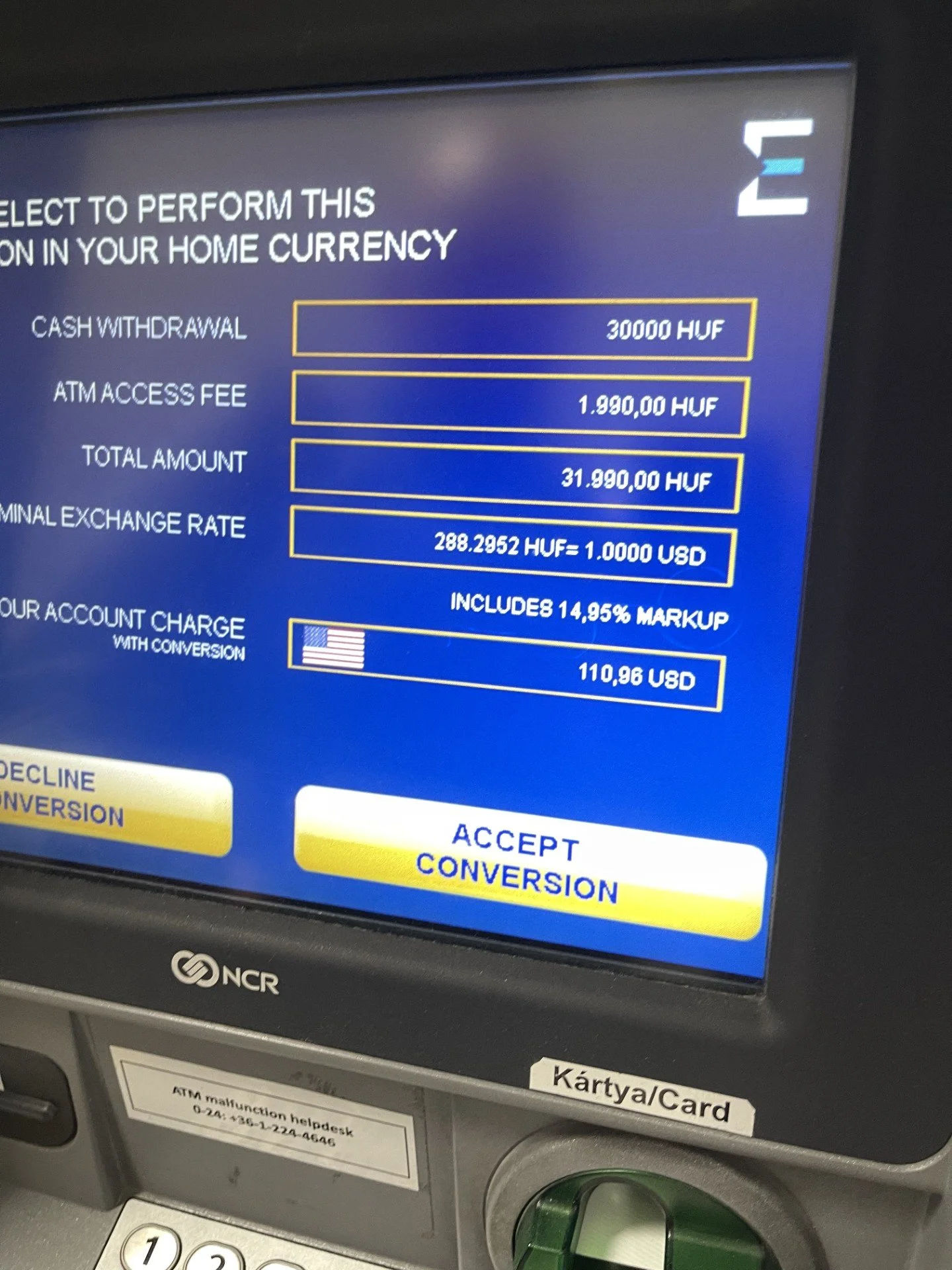 how to get cash when traveling to europe