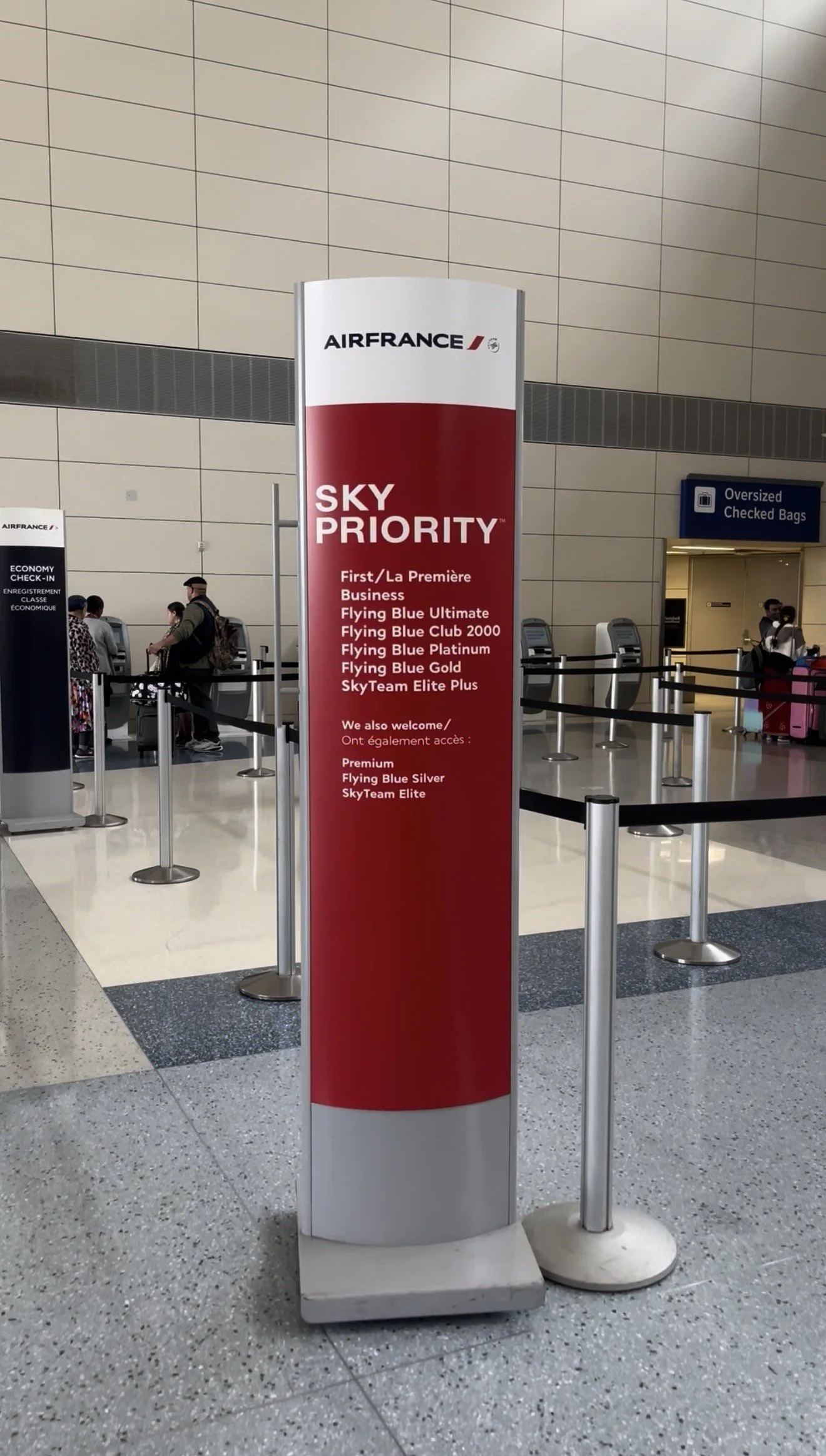 air france dfw cdg business class check in