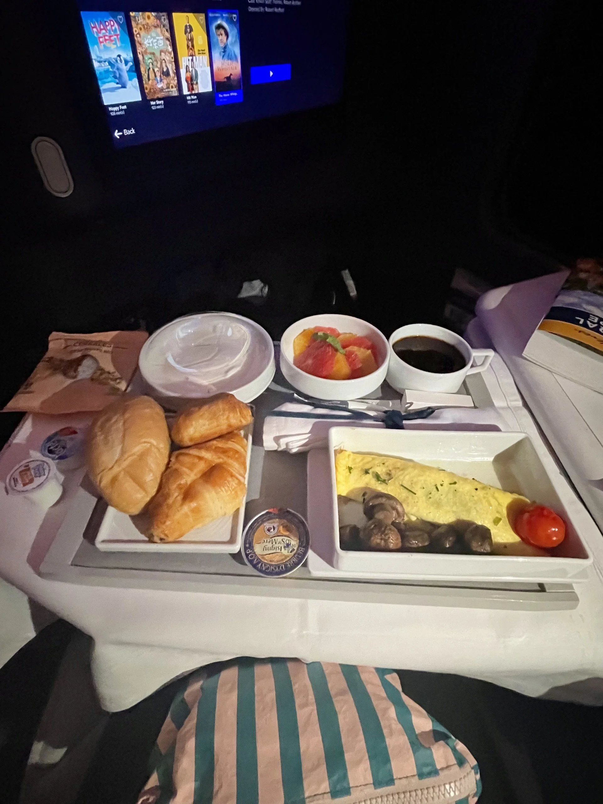 what to expect on air france business class