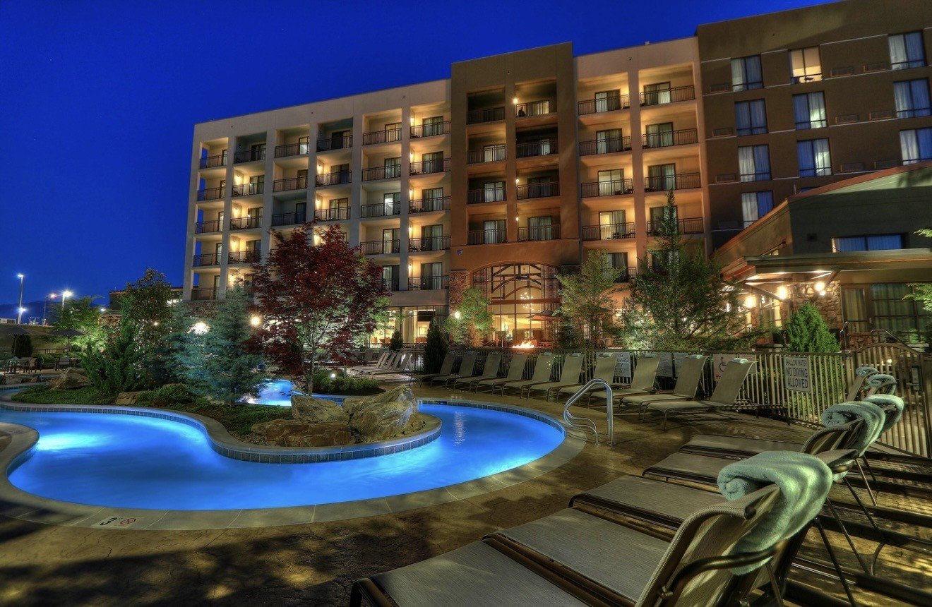 where to use the Marriott 50k free night award Pigeon Forge