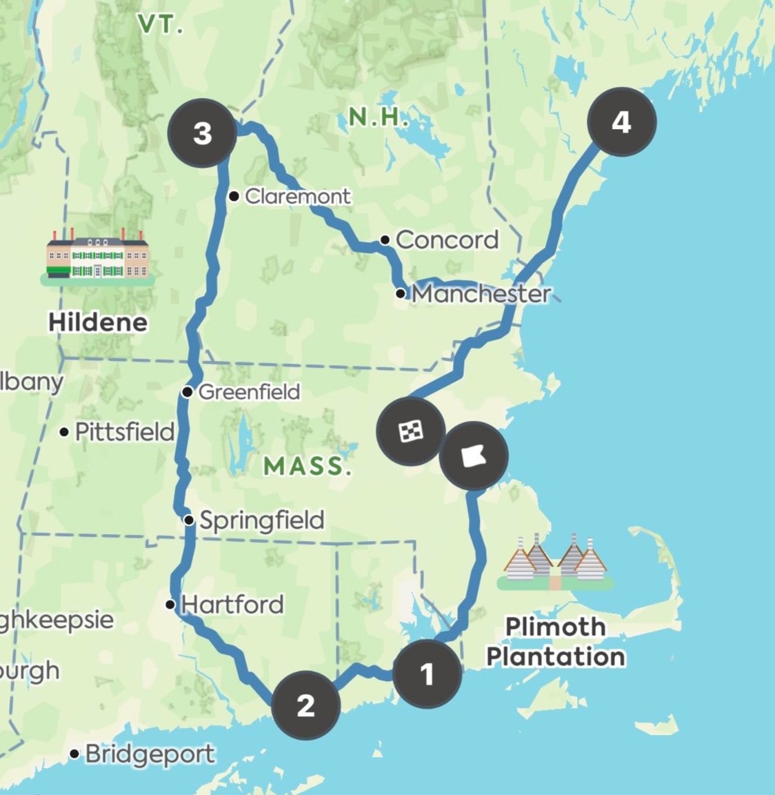 best new england travel itinerary