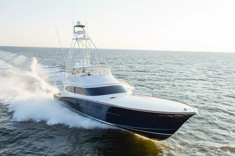 Sportfishing Perfection: Bayliss Boatworks Hull #19 is the stunning 90 Foot &ldquo;Reel Wheels II&rdquo; 

SPECIFICATIONS:

COMPLETED: June 2016

LENGTH: 90 feet

BEAM: 22 feet, 6 inches

DRAFT: 5 feet, 10 inches

POWER: 2 MTU M94s at 2600 hp each

T
