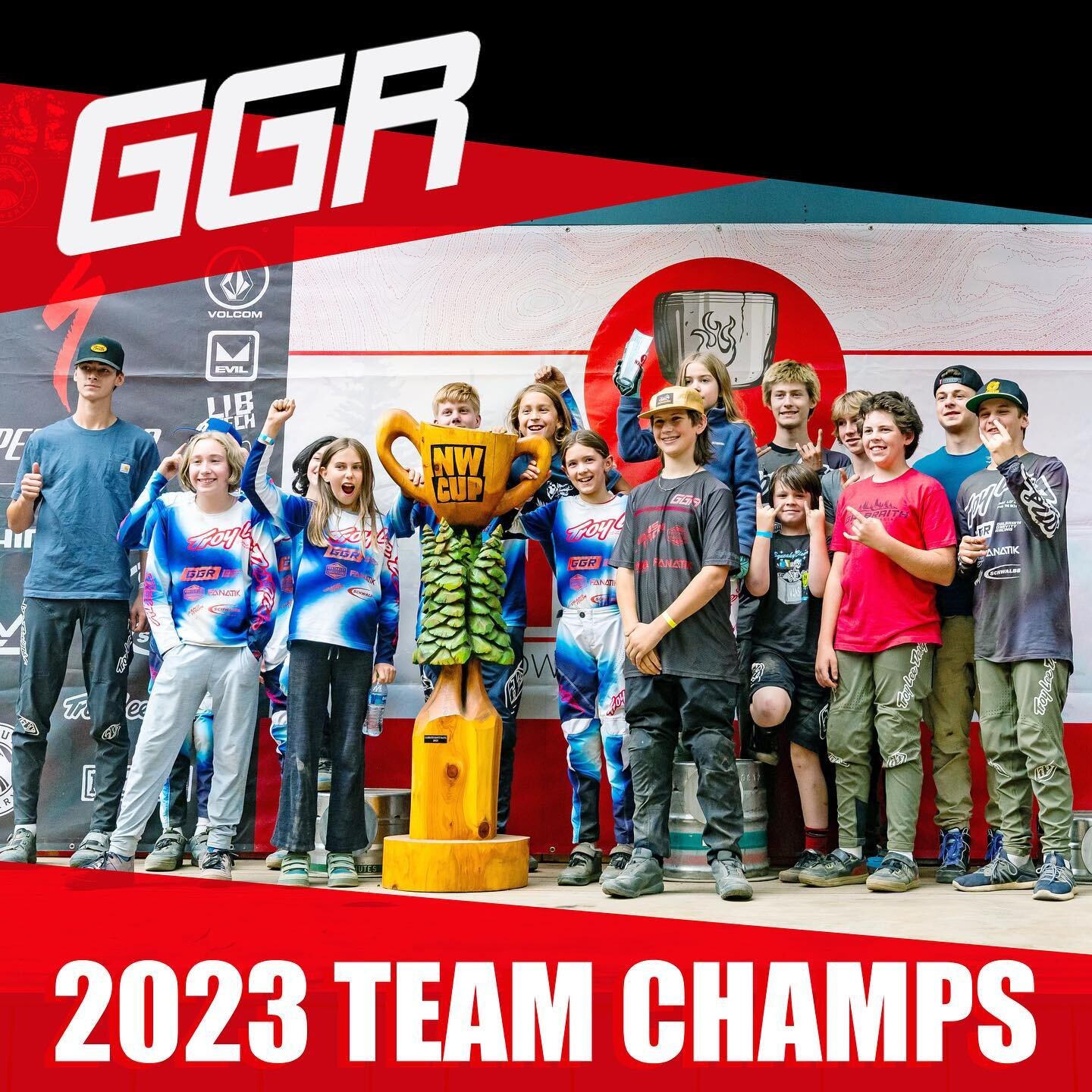 Big congrats to GGR for tacking home this beautiful trophy and earning the title as the 2023 NW Cup Team Champions 🙌

Great job to all the teams that competed in our first ever team series. We are excited to have you all back next year to have anoth