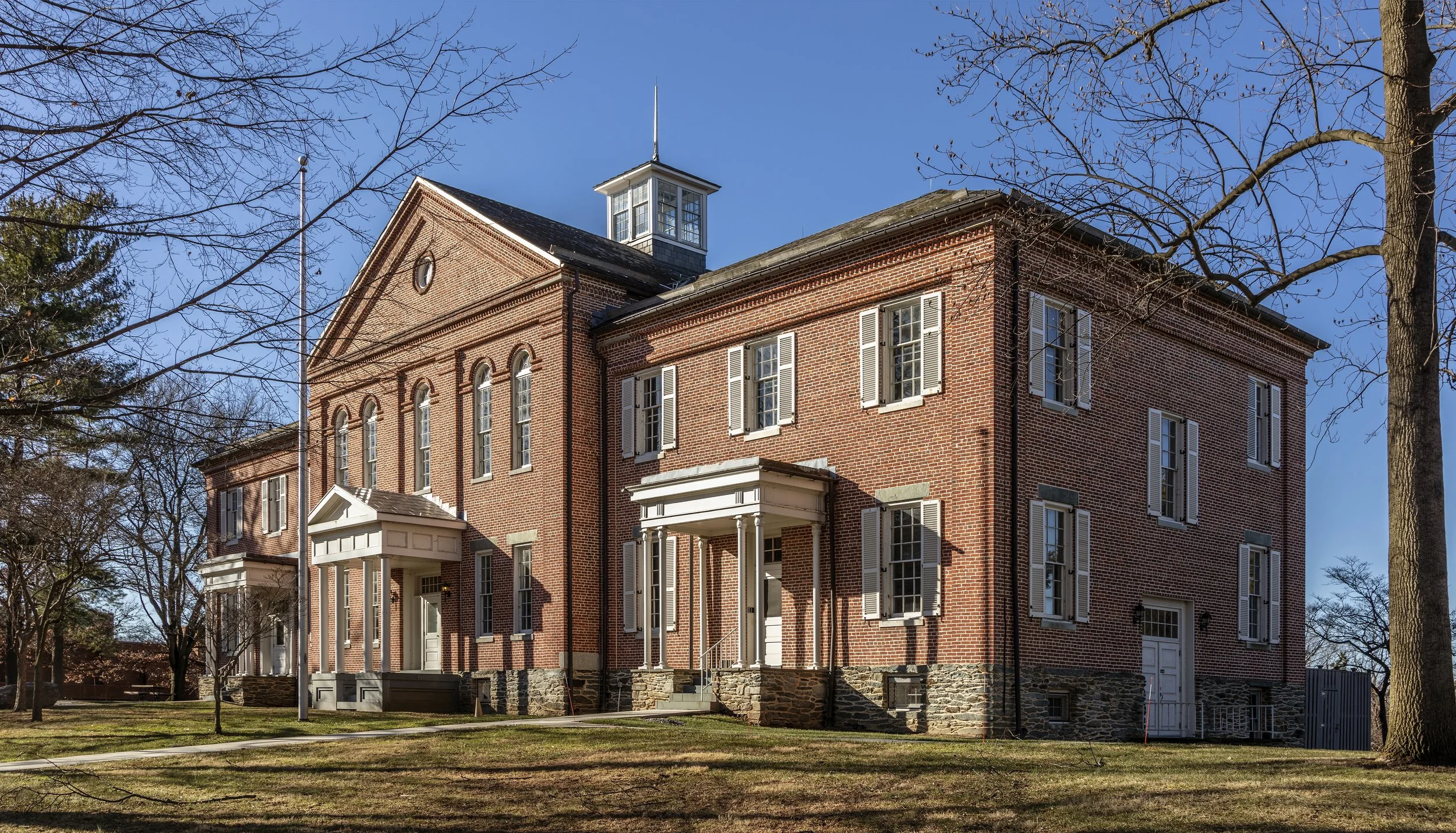 Anthony Hall in Harpers Ferry is a large red brick building that became home to Storer College after the Civil War
