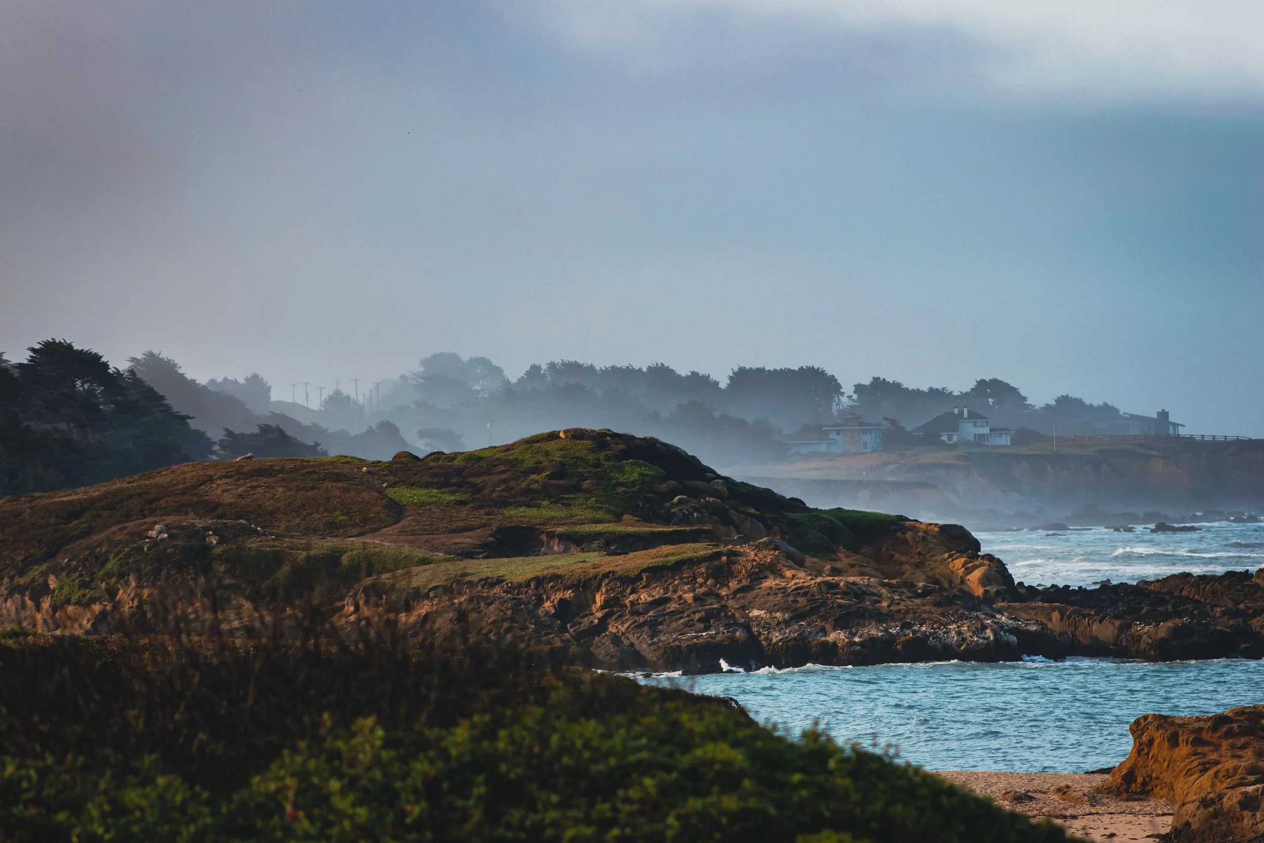 Spray comes off the Pacific Ocean on the California Coast. Drives & Detours Mendocino local tips