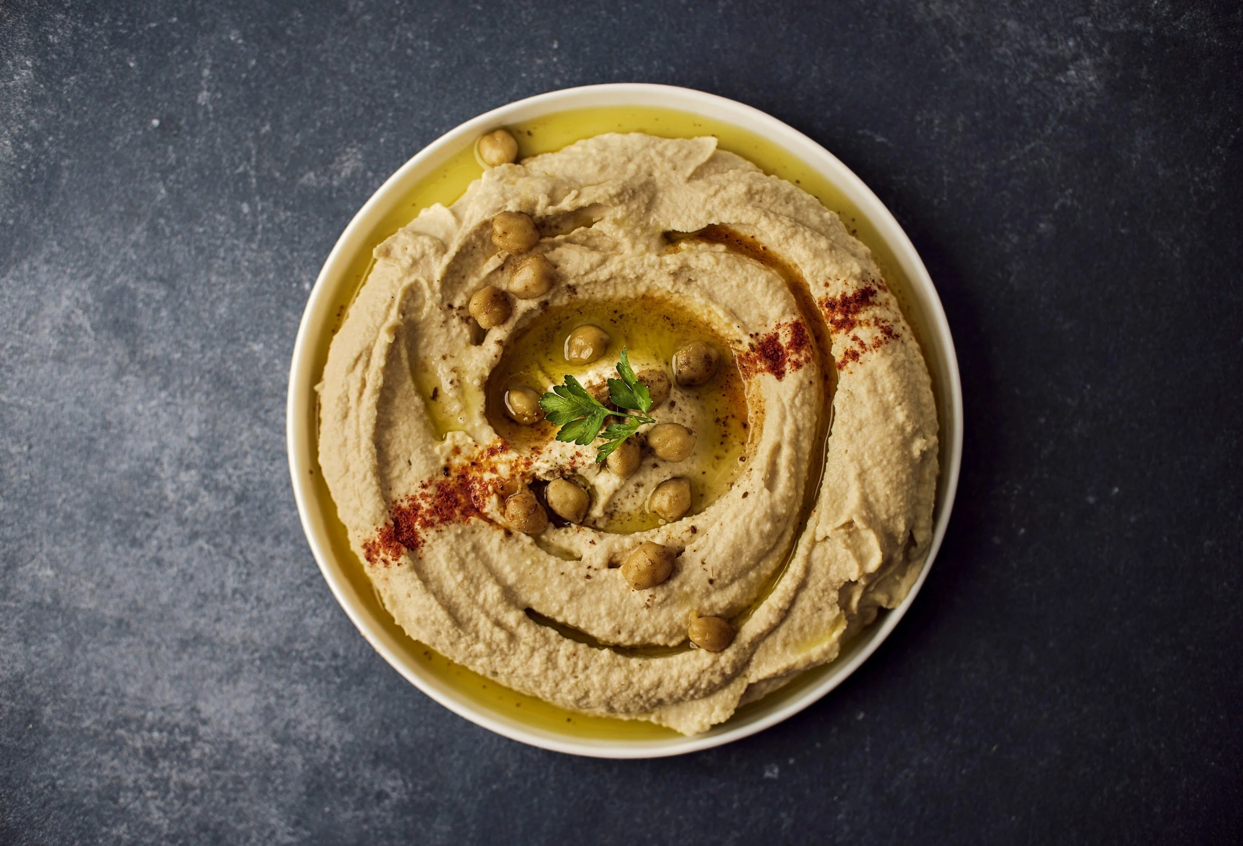 Bowl of hummus