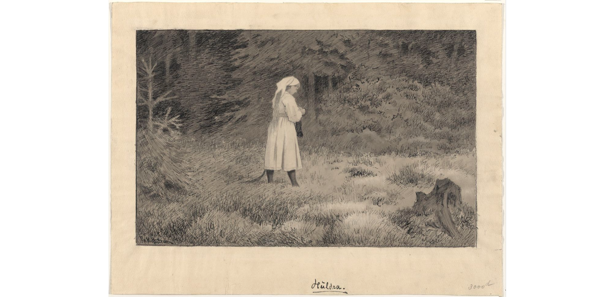The Huldra: The Beautiful Stranger in the Norwegian Forest