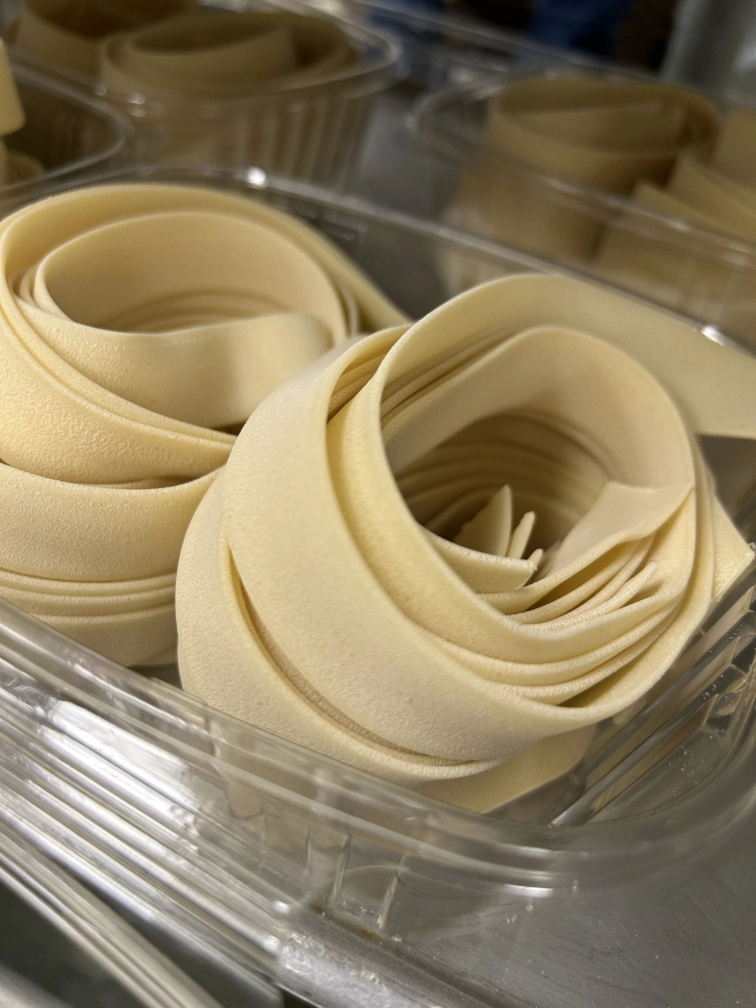 Fresh Pappardelle Semolina Pasta