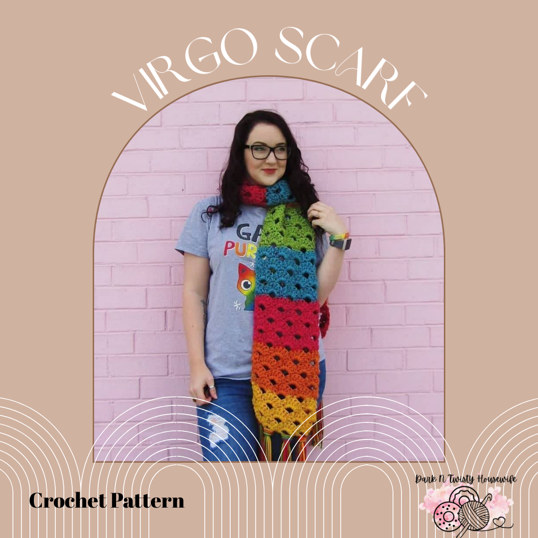 Virgo Scarf Crochet Pattern