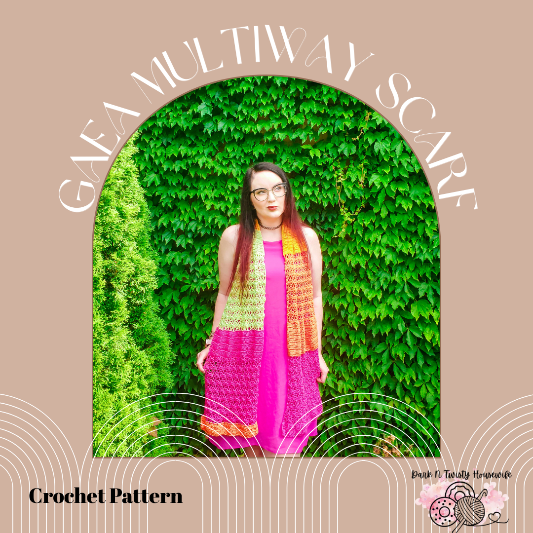 Gaea Multi-Way Scarf Crochet Pattern