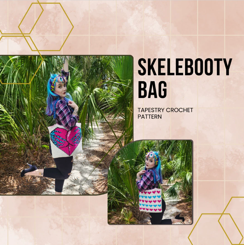 Skelebooty Crochet Bag Pattern