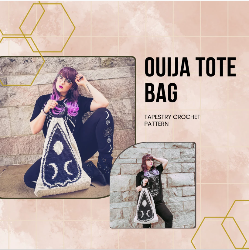Ouija Tote Crochet Pattern
