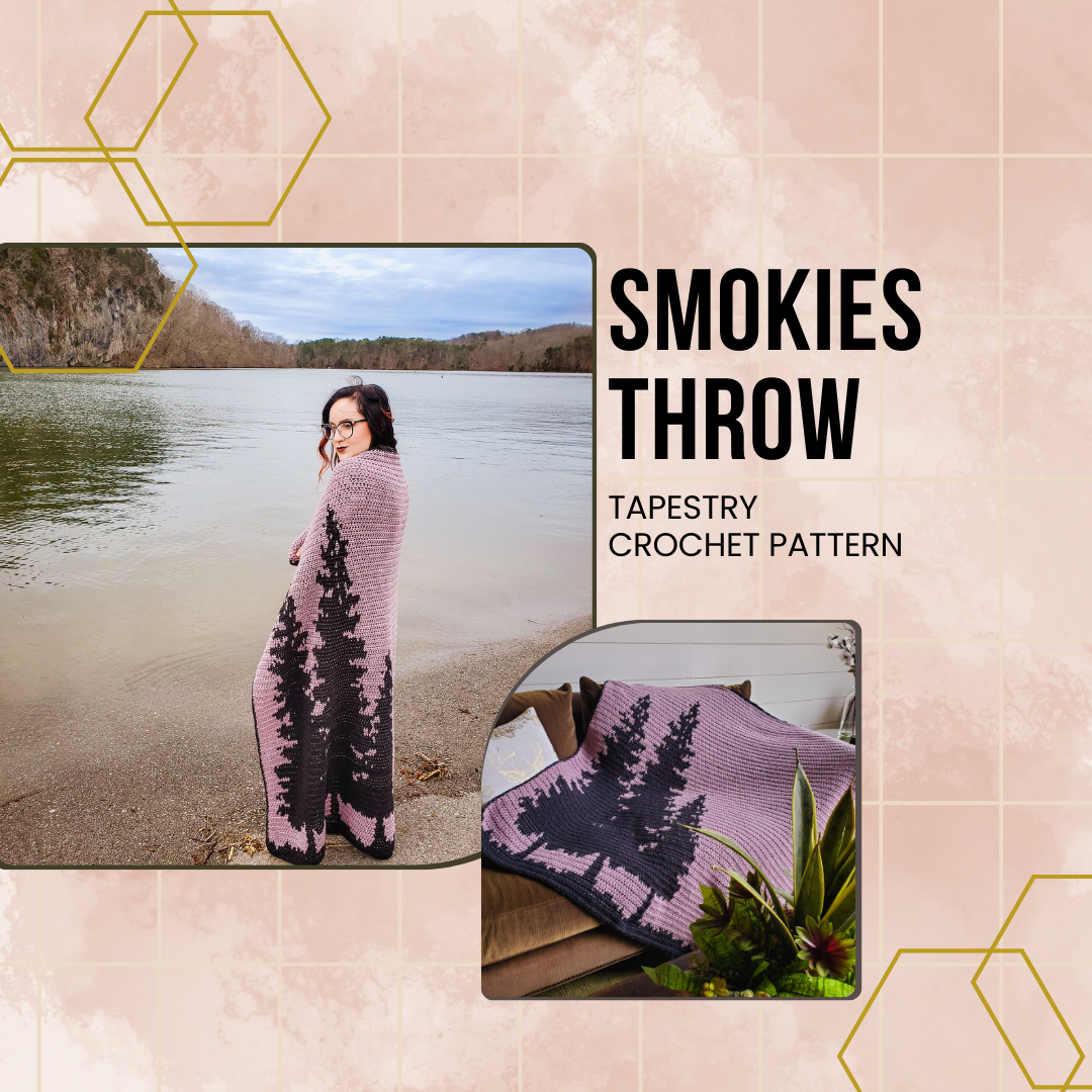 The Smokies Throw Blanket Pattern
